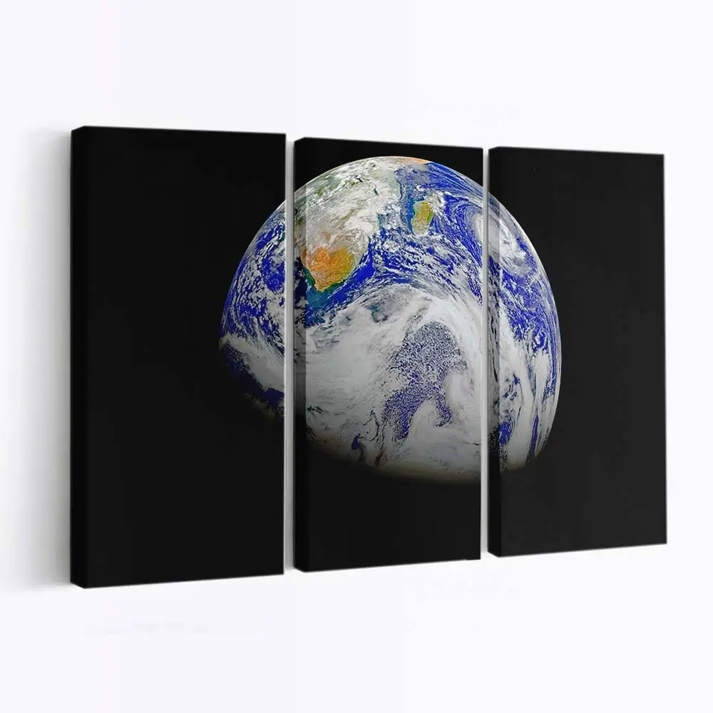 Südhalbkugel der Erde aus dem Weltraum – Weltraum Wandbild