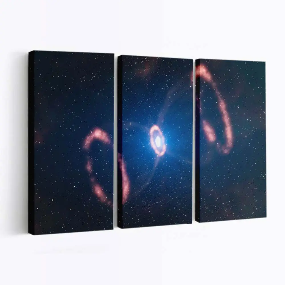 Supernova-explosion im Weltraum – Kosmos Wandbild