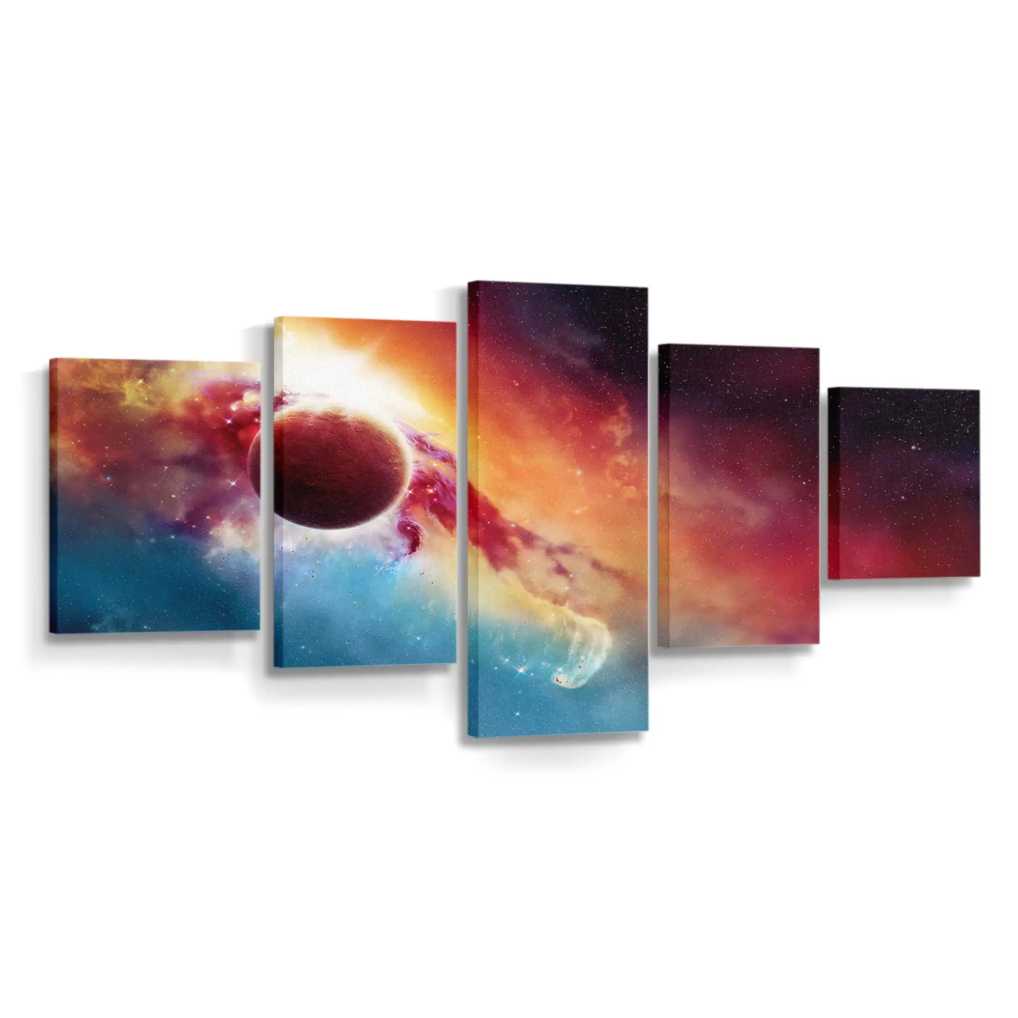 Blick Ins Universum – Weltraum Leinwandbild