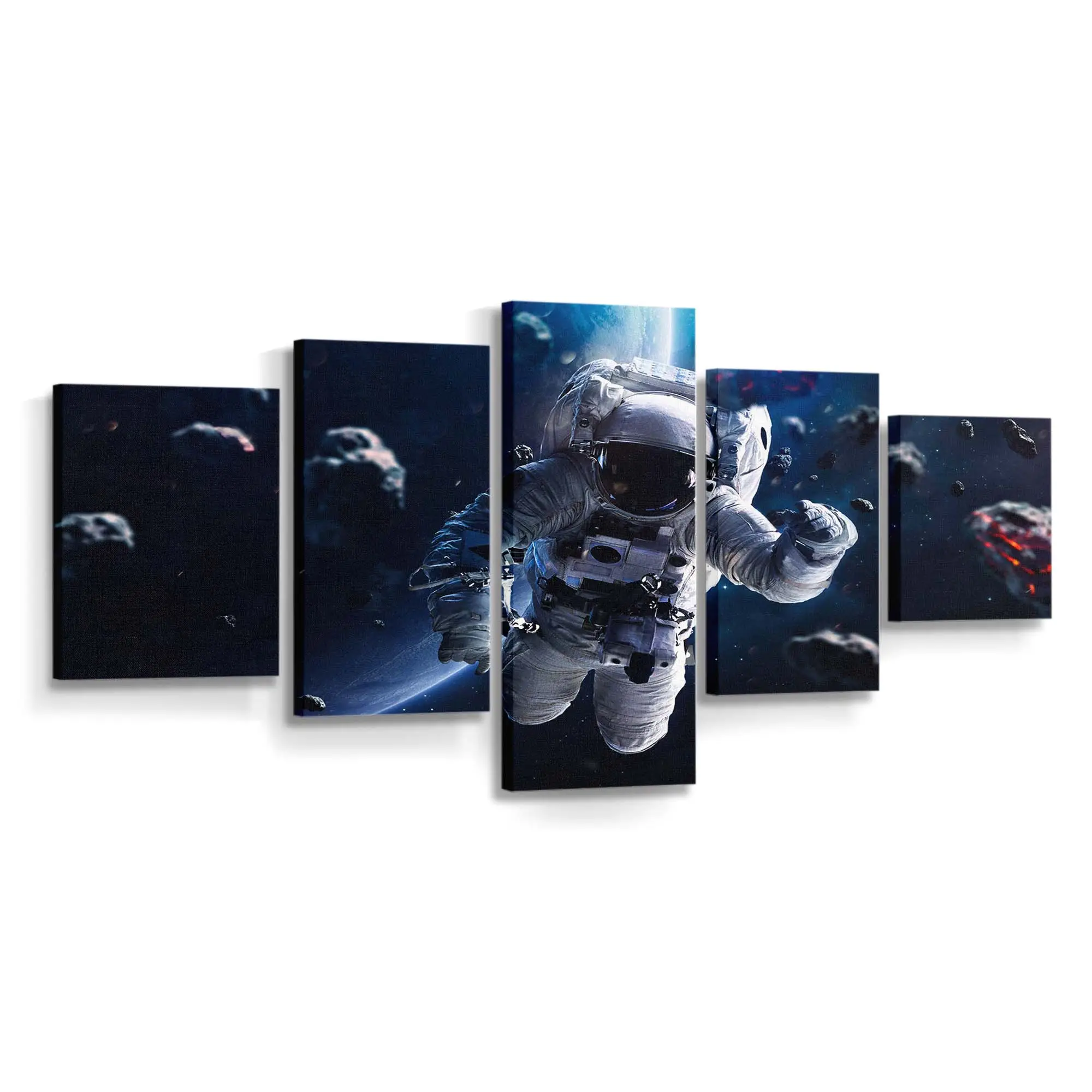 Concept-Art zur Weltraumerkundung – Weltraum Wandbild