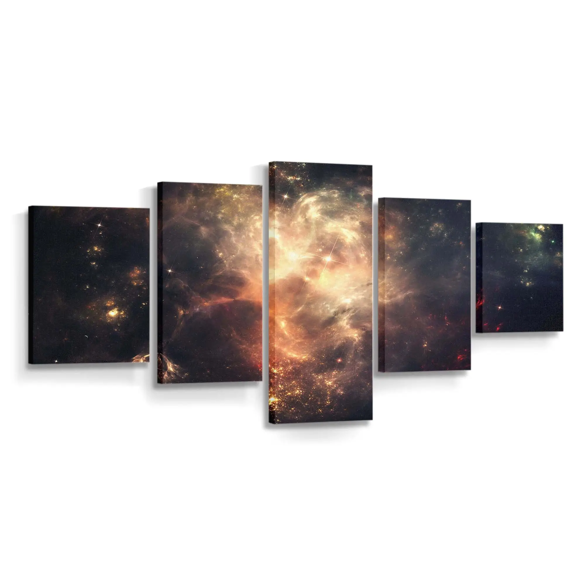 Gaswolken der Nebel im Weltraum – Nebel Leinwandbild