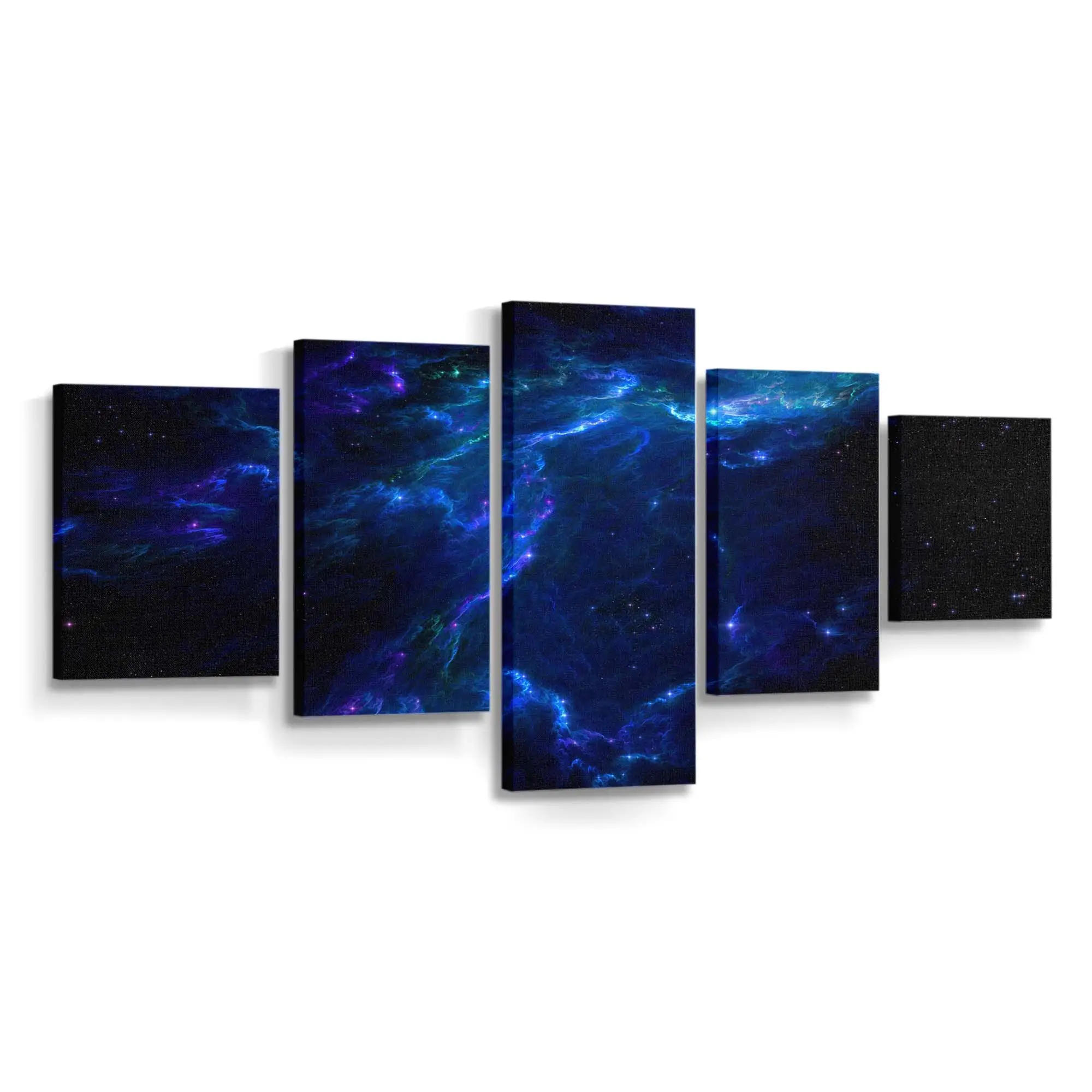 Kosmische Fantasy-landschaft – Sci-Fi Wandbild