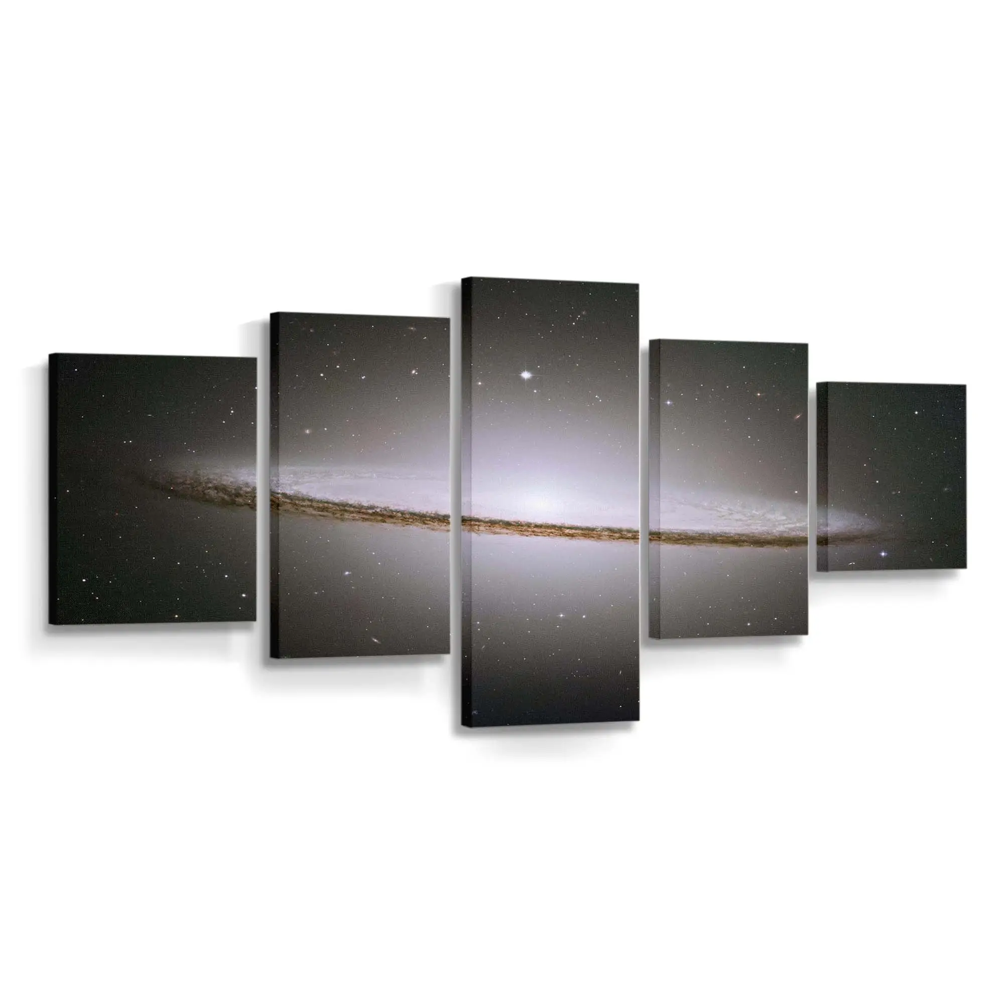 Sombrerogalaxie – Galaxie Leinwandbild
