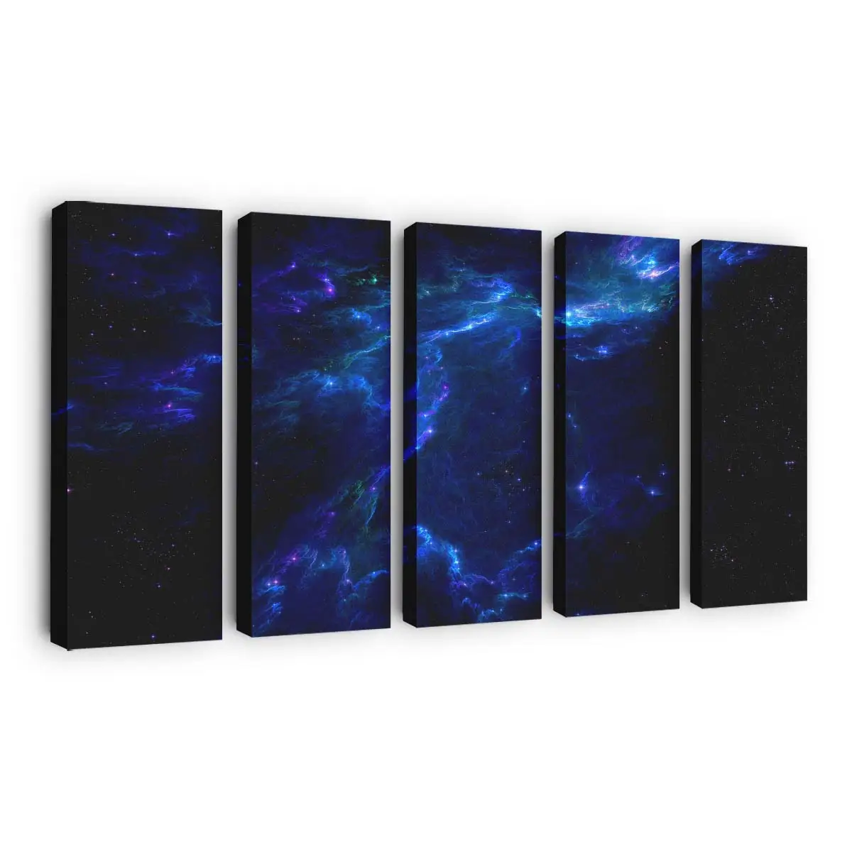Kosmische Fantasy-landschaft – Sci-Fi Wandbild