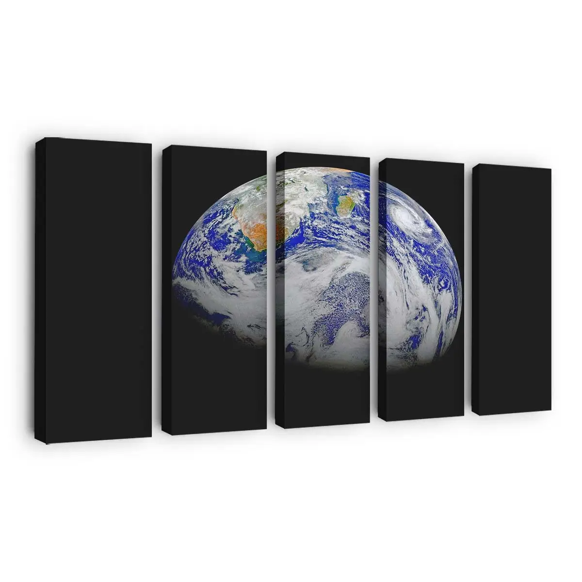 Südhalbkugel der Erde aus dem Weltraum – Weltraum Wandbild