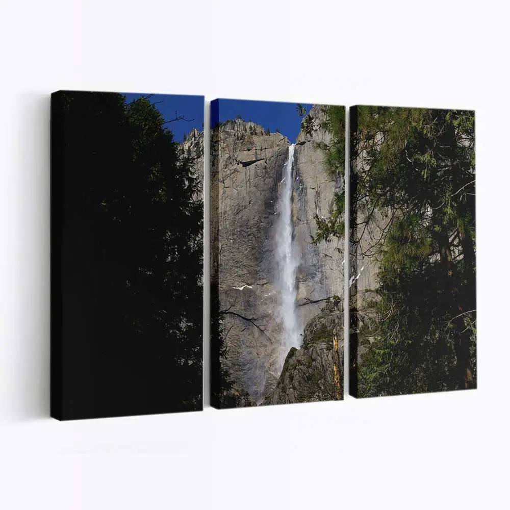 Upper Yosemite Falls – Wasserfall Leinwandbild