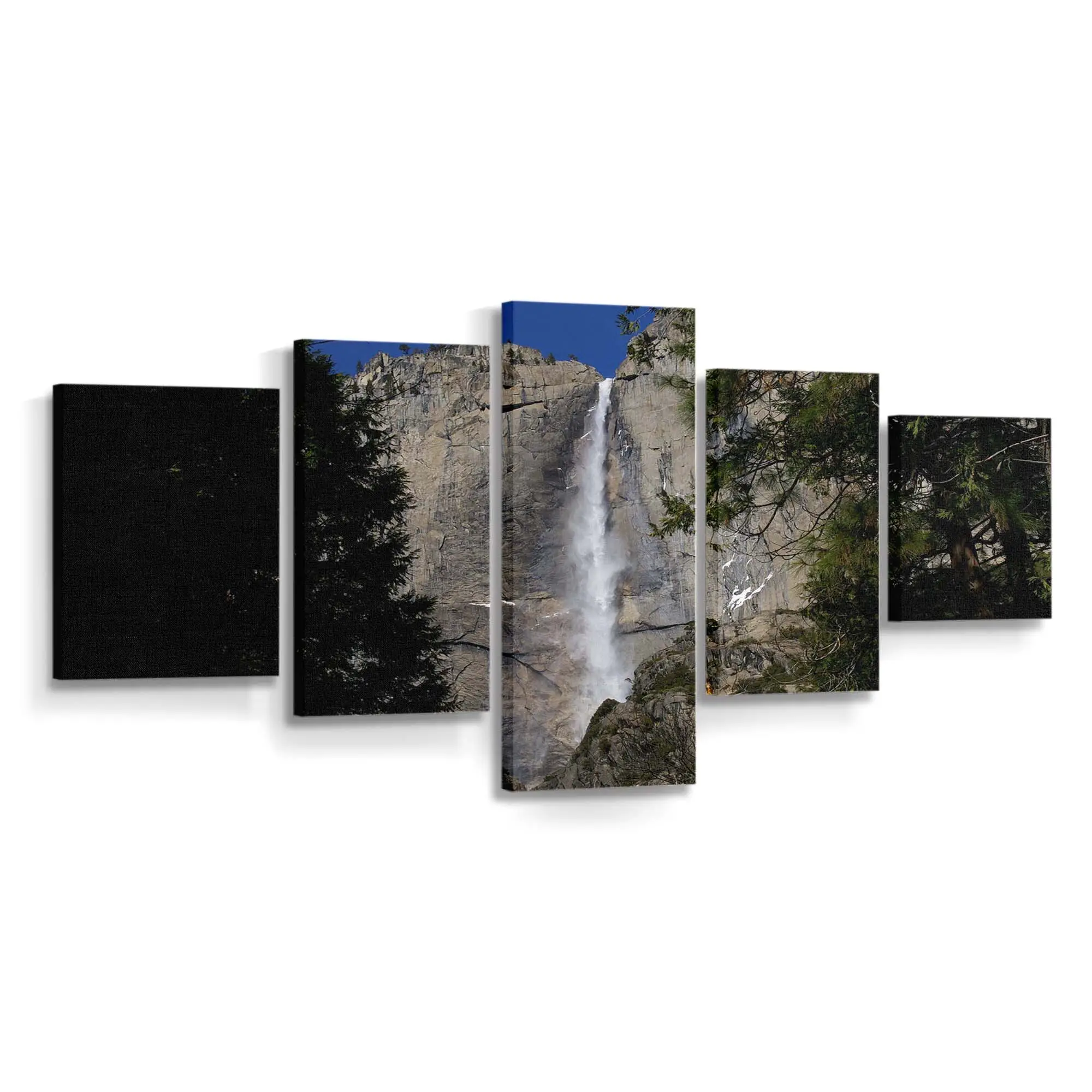 Upper Yosemite Falls – Wasserfall Leinwandbild