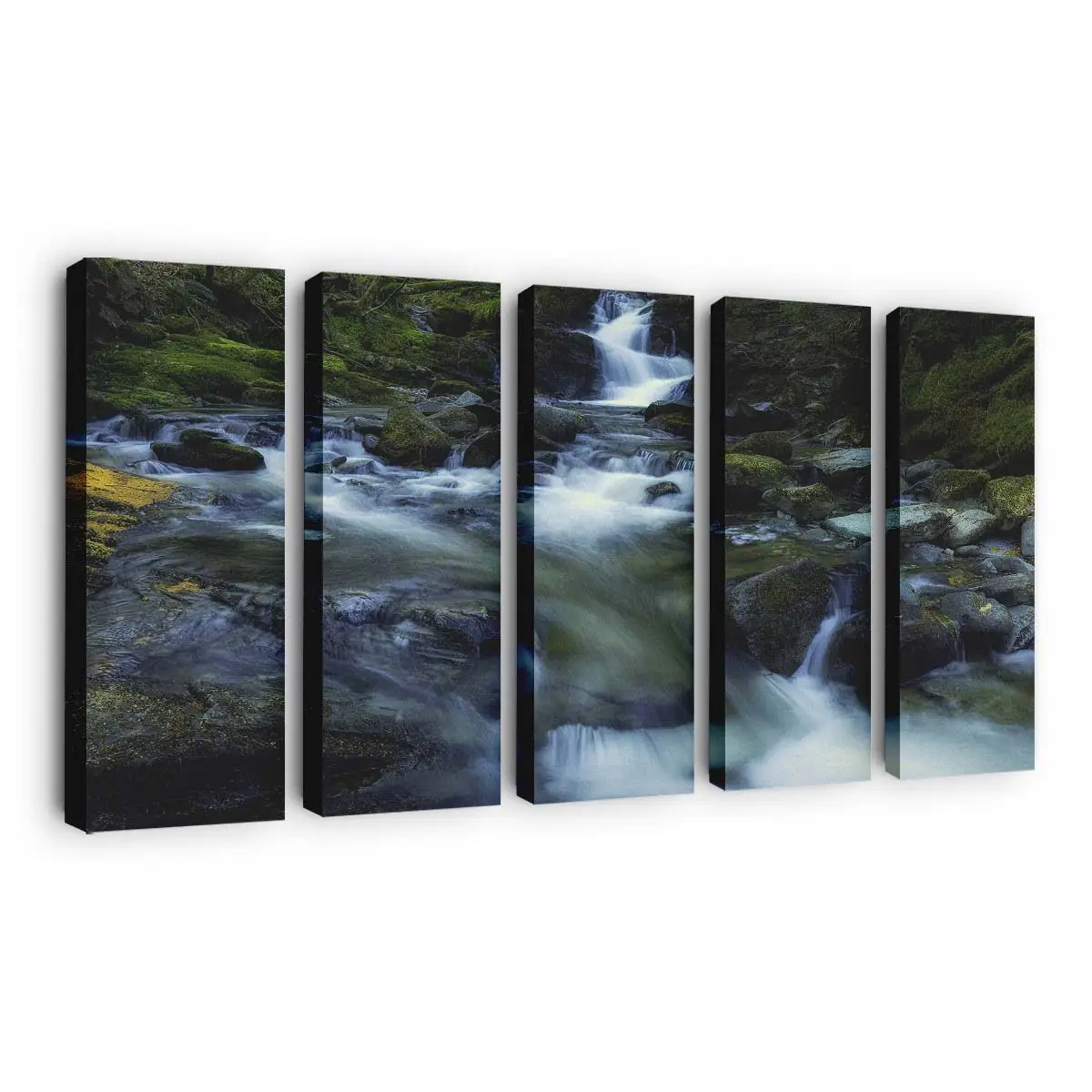 Strzender ÜbergWasserfall – Landschaft Wandbild