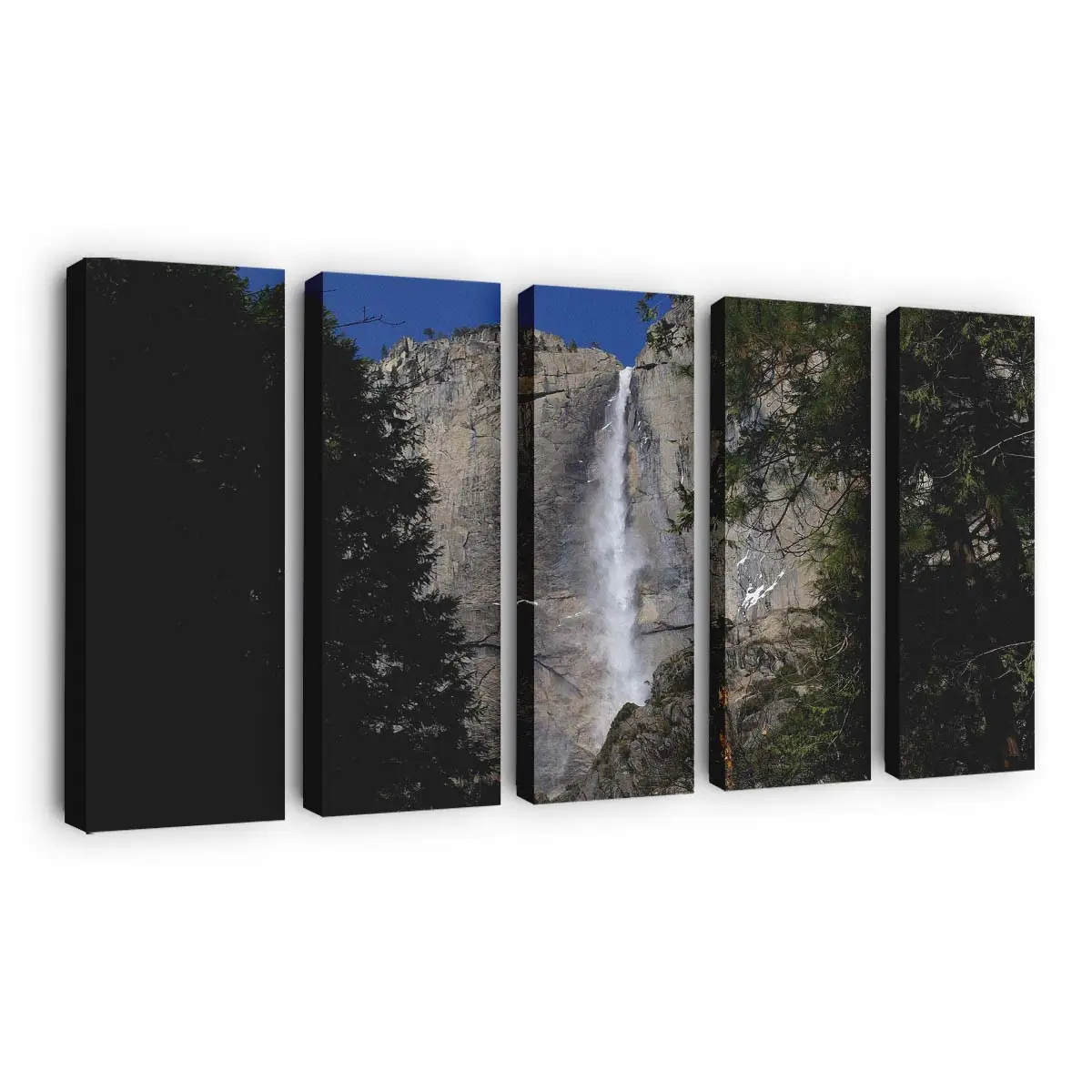 Upper Yosemite Falls – Wasserfall Leinwandbild