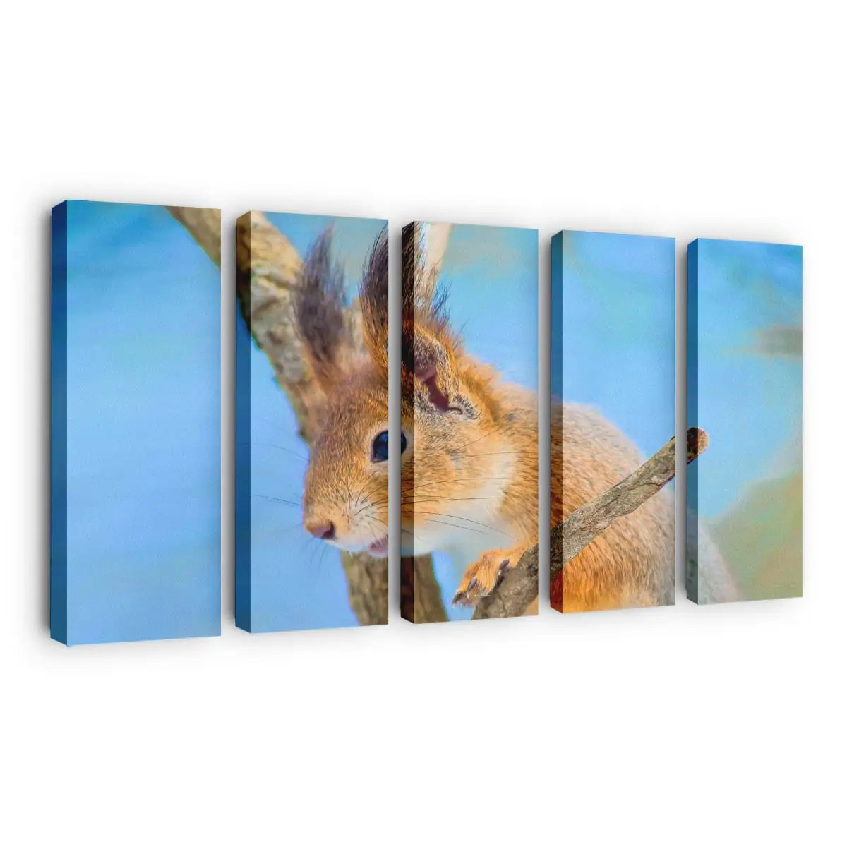 Süßes Tierporträt – Wildtier Wandbild